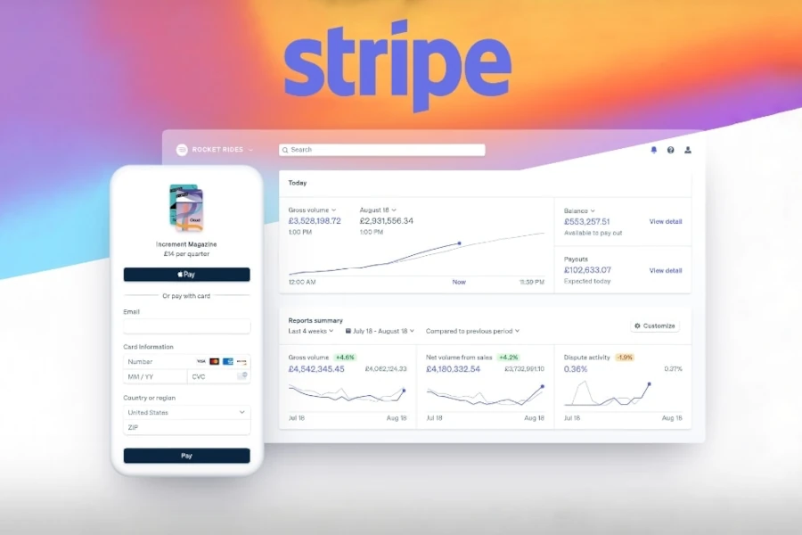 Stripe بهترین درگاه پرداخت بین المللی وردپرس