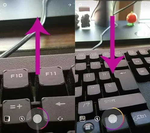 زوم کردن در حالت Rewind