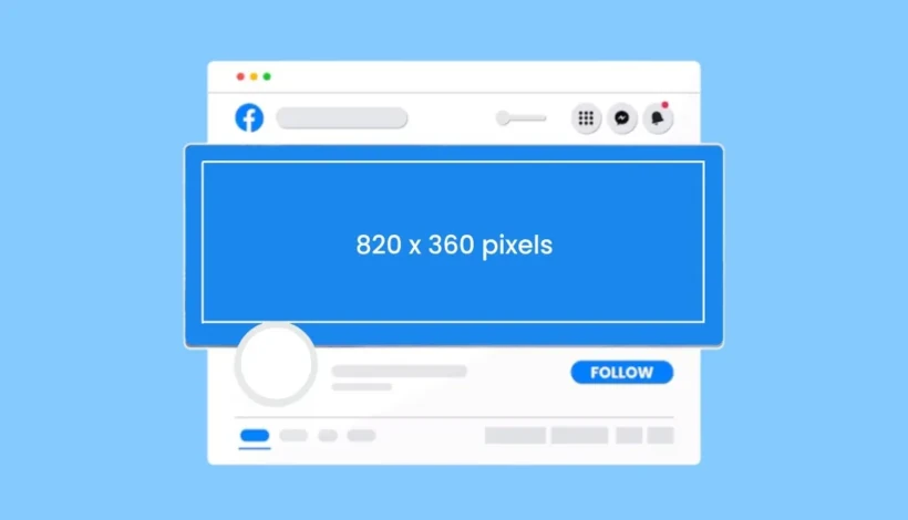 سایز کاور فیسبوک در موبایل و دسکتاپ