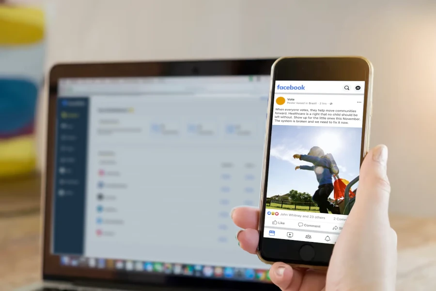 آموزش پست گذاشتن در فیسبوک از طریق موبایل